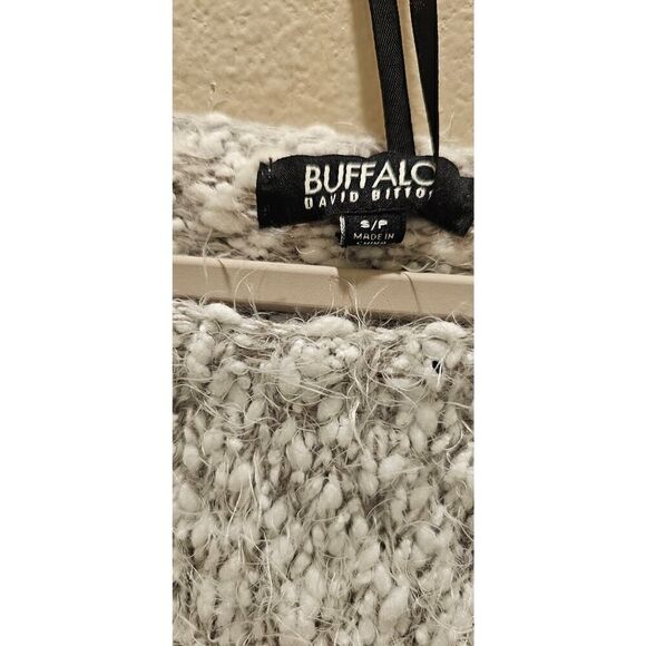 Buffalo Cropped Long Sleeve Sweater Size SP - Picture 4 of 5